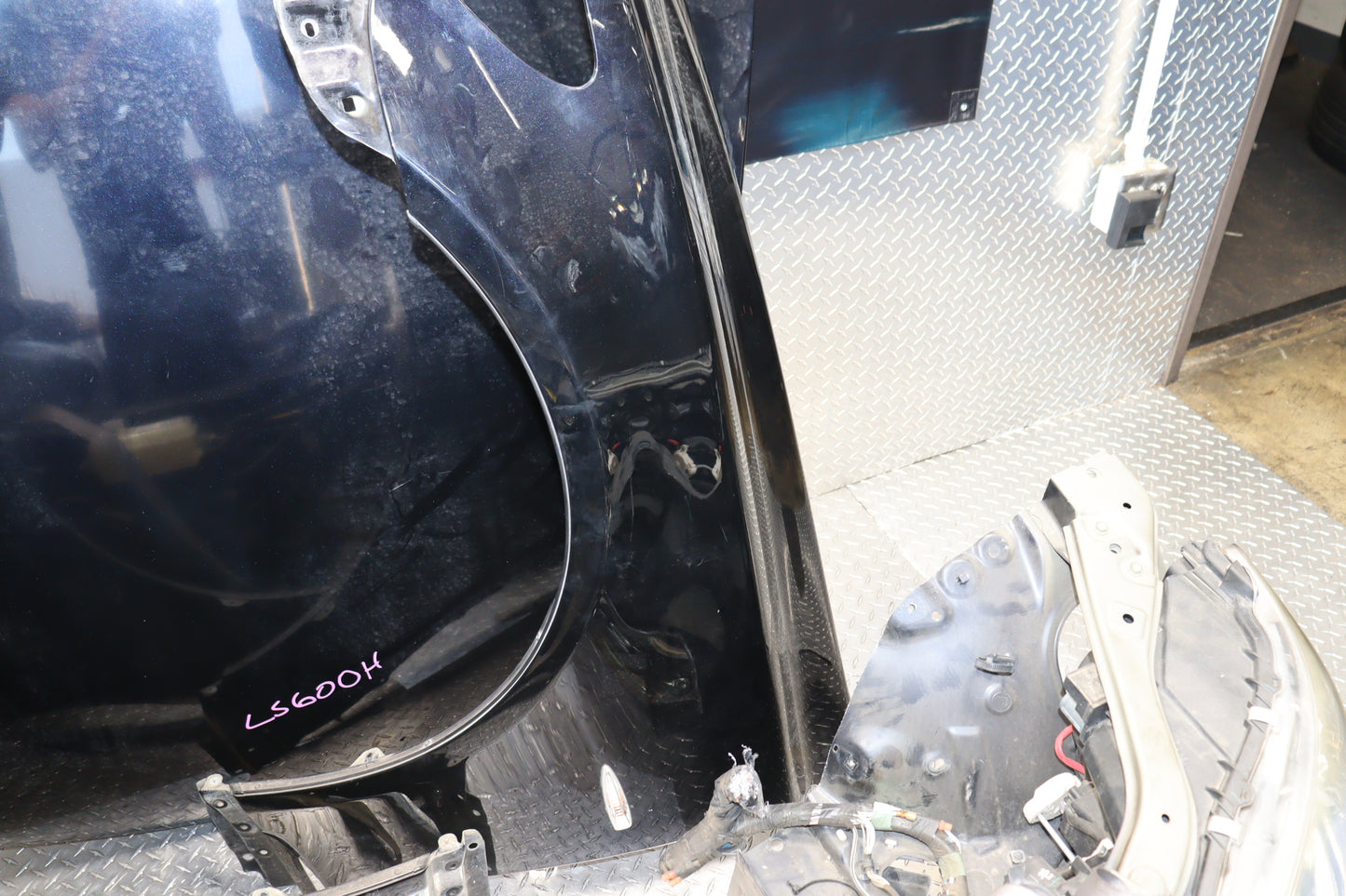 JDM 2007 2008 2009 LEXUS LS600H UVF45 COMPLETE FRONT END NOSE CUT