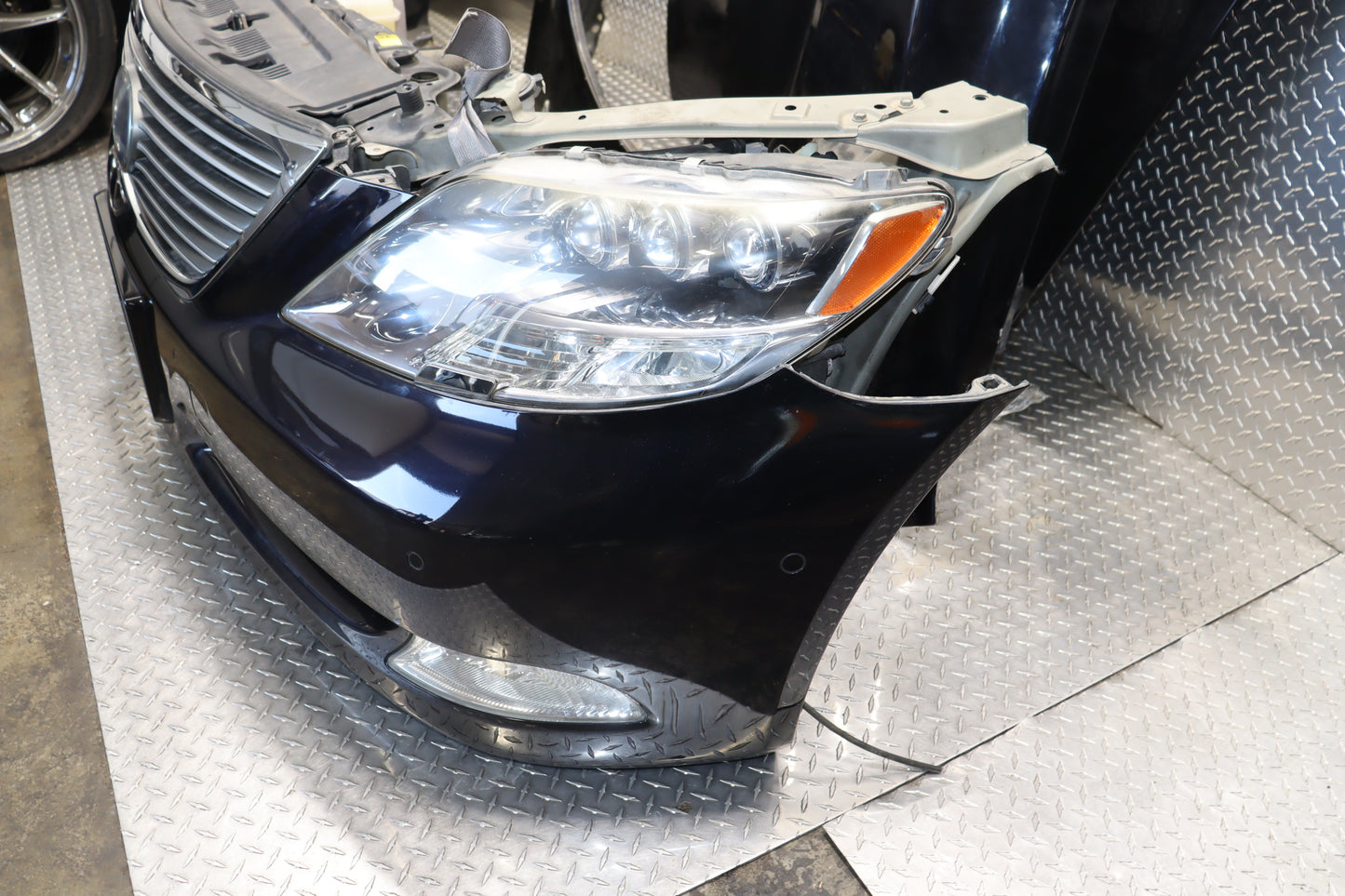 JDM 2007 2008 2009 LEXUS LS600H UVF45 COMPLETE FRONT END NOSE CUT