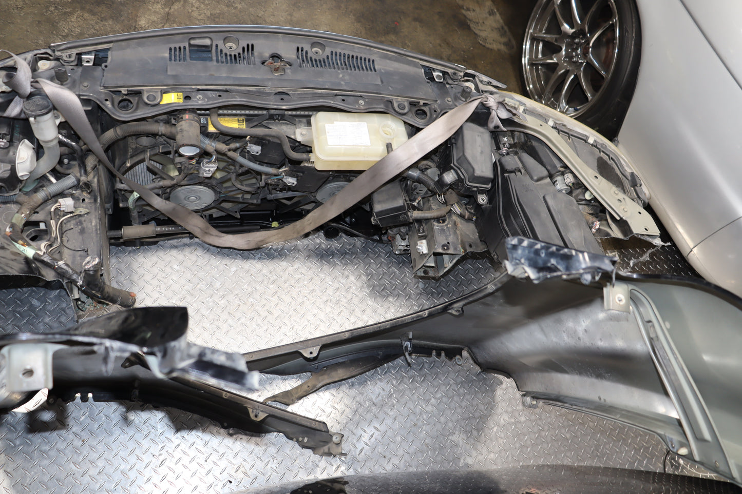 JDM 2007 2008 2009 LEXUS LS600H UVF45 COMPLETE FRONT END NOSE CUT
