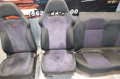 JDM SUBARU IMPREZA WRX STI S202 BUGEYE COMPLETE FRONT AND REAR SEATS LIMITED EDITION
