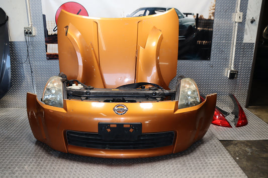 JDM 2003 2004 2005 2006 NISSAN 350Z COMPLETE FRONT NOSE CUT AND REAR END SWAP