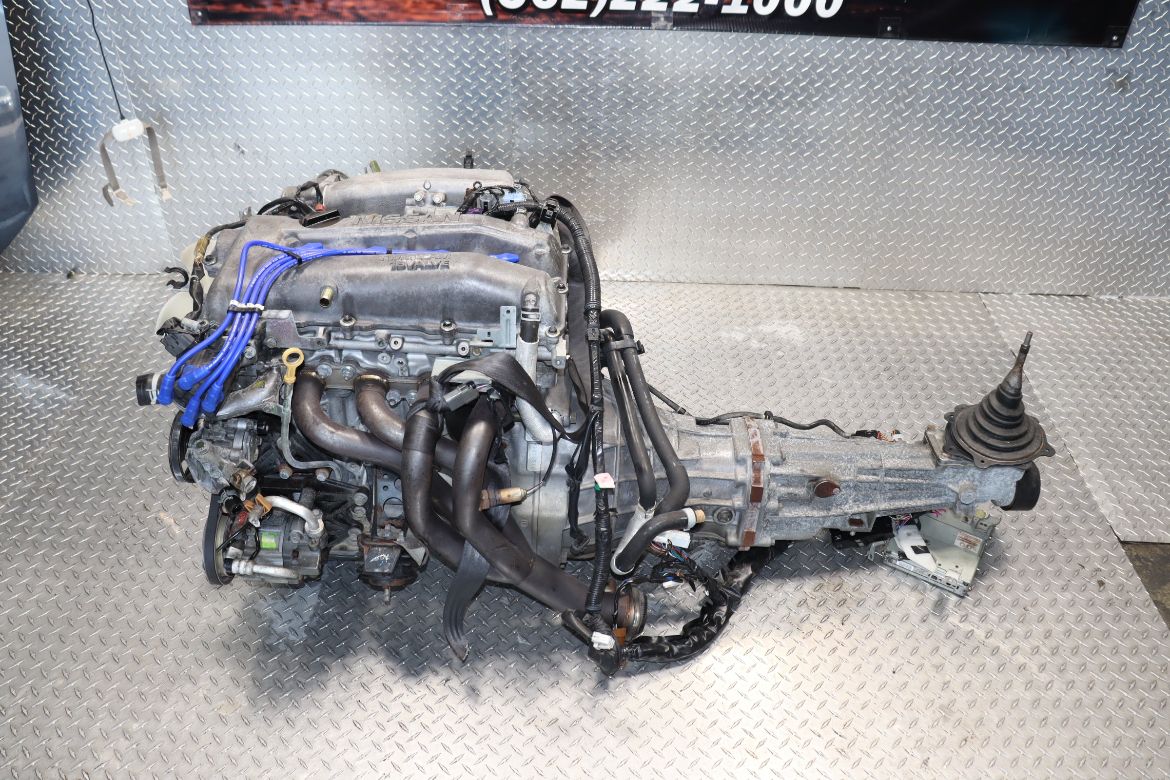 引取限定】実働 s15 シルビア SR20DE NA エンジン本体 s14
