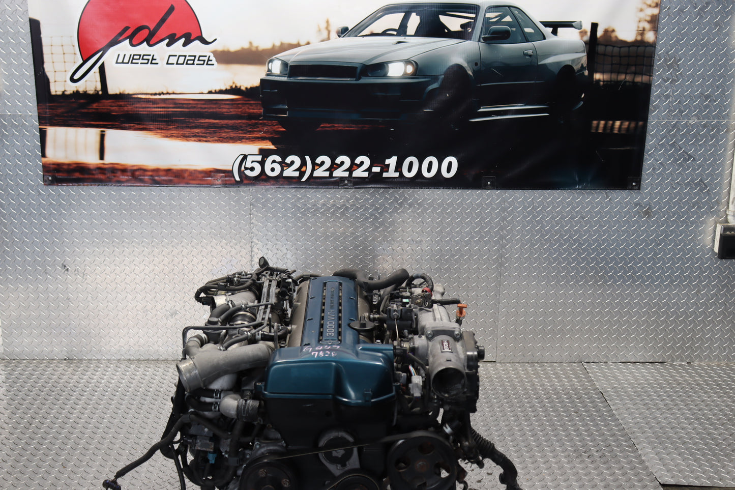 JDM 2JZGTE Toyota Aristo IS300 Engine 2JZ Twin-Turbo VVT-i 3.0L A/T ECU