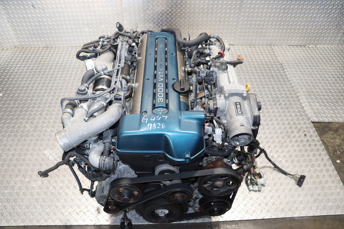 JDM 2JZGTE Toyota Aristo IS300 Engine 2JZ Twin-Turbo VVT-i 3.0L A/T ECU