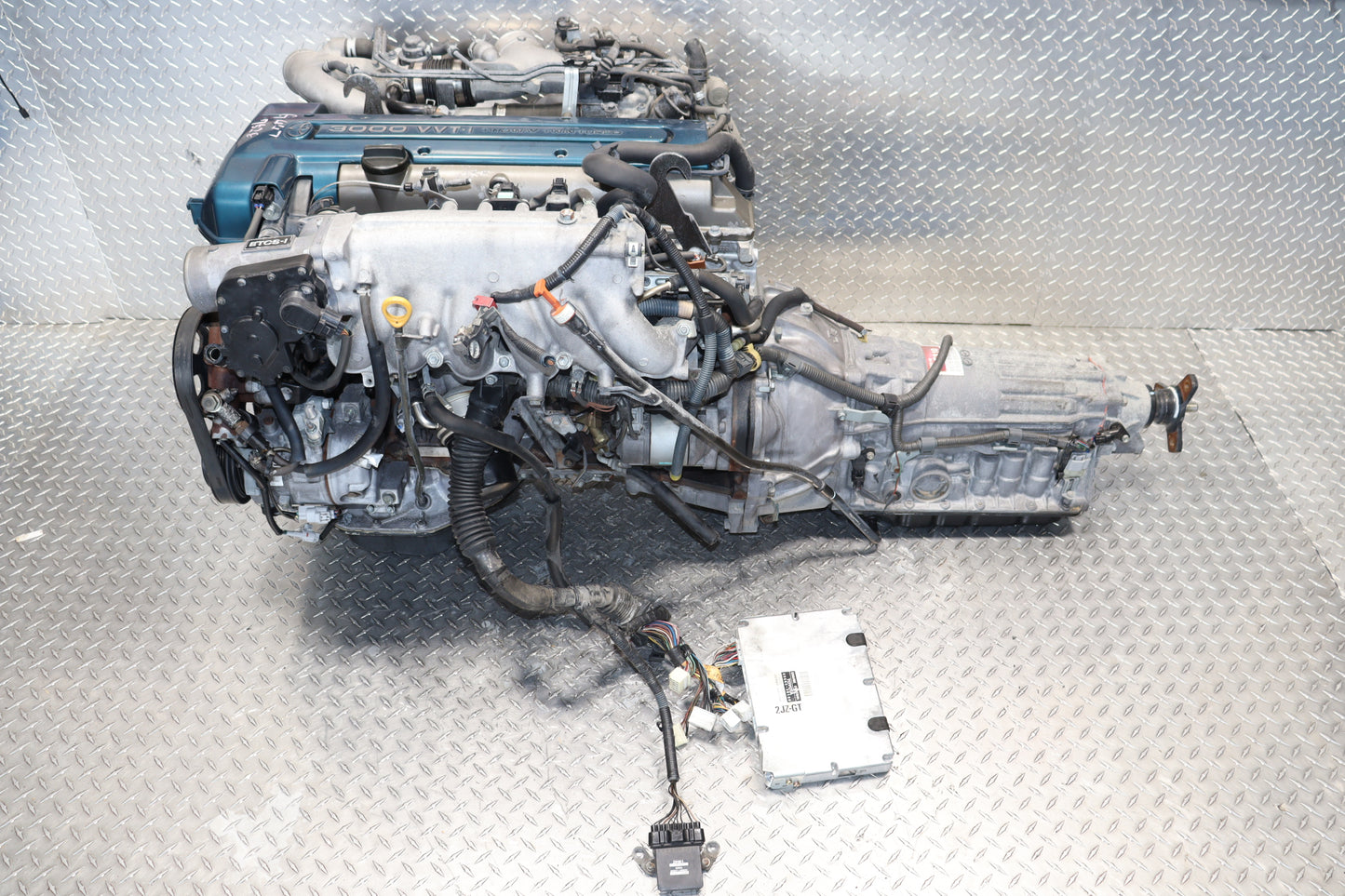 JDM 2JZGTE Toyota Aristo IS300 Engine 2JZ Twin-Turbo VVT-i 3.0L A/T ECU
