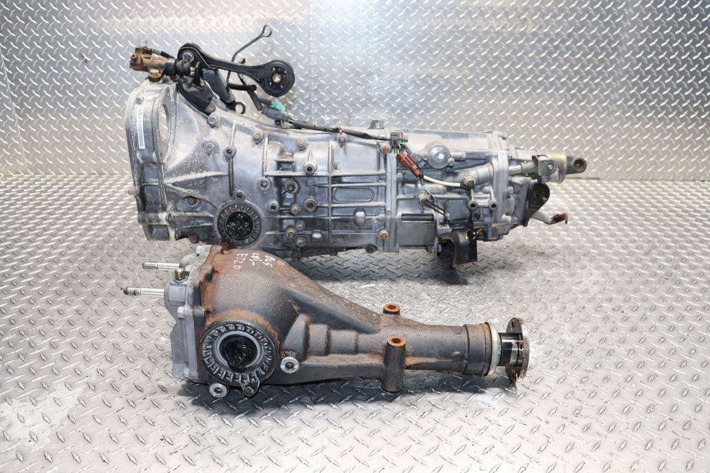 JDM Subaru Impreza WRX AWD 5spd Manual Trans *4.11* TY754VBBBA EJ205 2002-2005