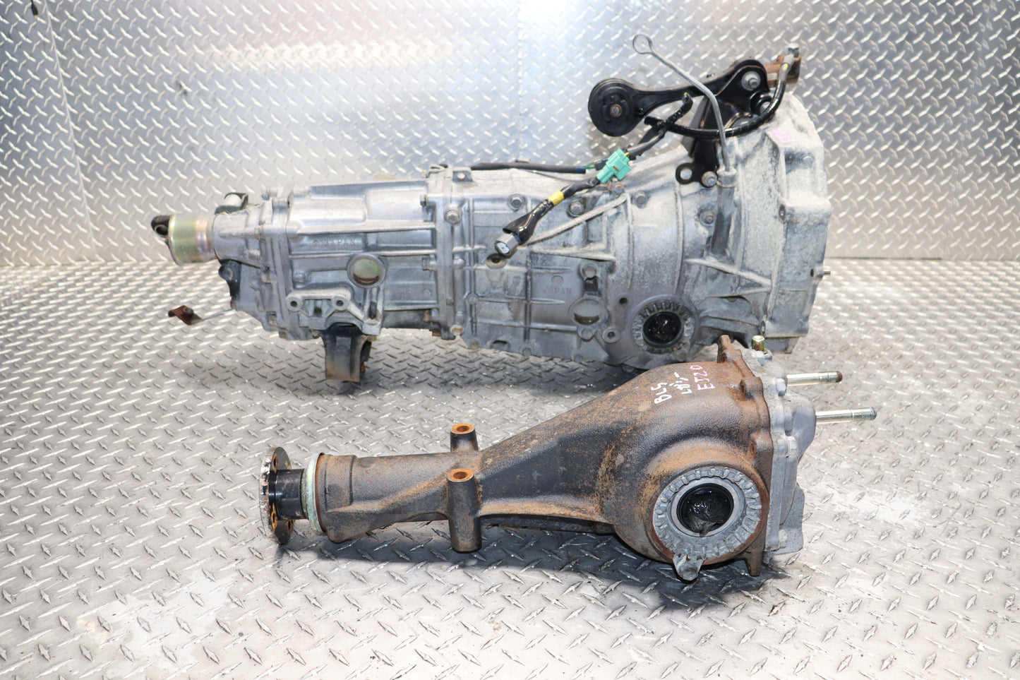 Subaru Forester Xt 5SPD EJ255 Manual Transmission Awd 04-08 4.44 Rear Diff