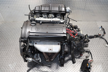JDM 4AGE BLACKTOP ENGINE 20 Valve 1.6L AE111 AE86 COROLLA 6 SPEED MT WIRING ECU