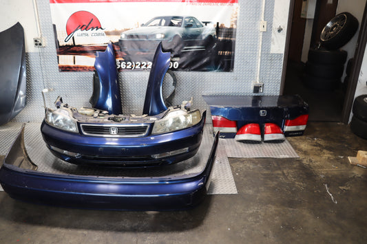 JDM 1996-2000 Honda Domani Acura EL Complete Front End Nose Cut Conversion OEM Front Clip Assembly