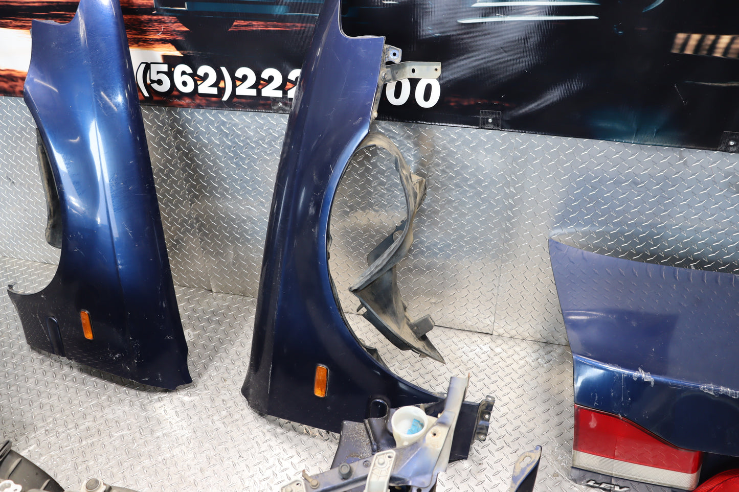 JDM 1996-2000 Honda Domani Acura EL Complete Front End Nose Cut Conversion OEM Front Clip Assembly