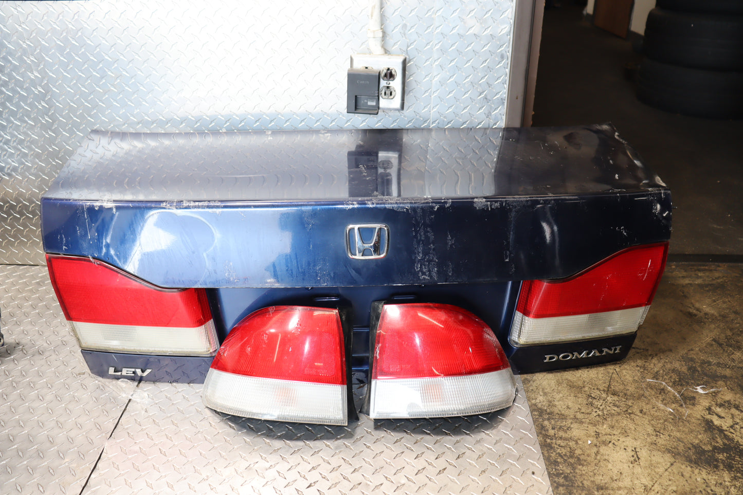 JDM 1996-2000 Honda Domani Acura EL Complete Front End Nose Cut Conversion OEM Front Clip Assembly