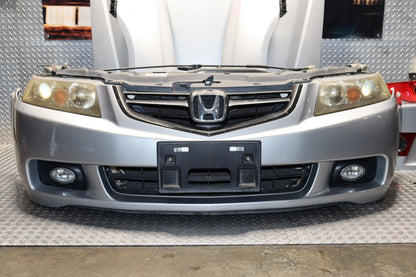 JDM 2004 - 2008 HONDA ACCORD CL7 ACURA TSX SILVER COMPLETE FRONT END NOSE CUT CONVERSION