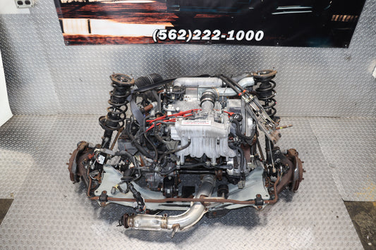 JDM TOYOTA MR2 GTS SW20 3SGTE E153 COMPLETE POWERTRAIN REAR SUBFRAME AXLES