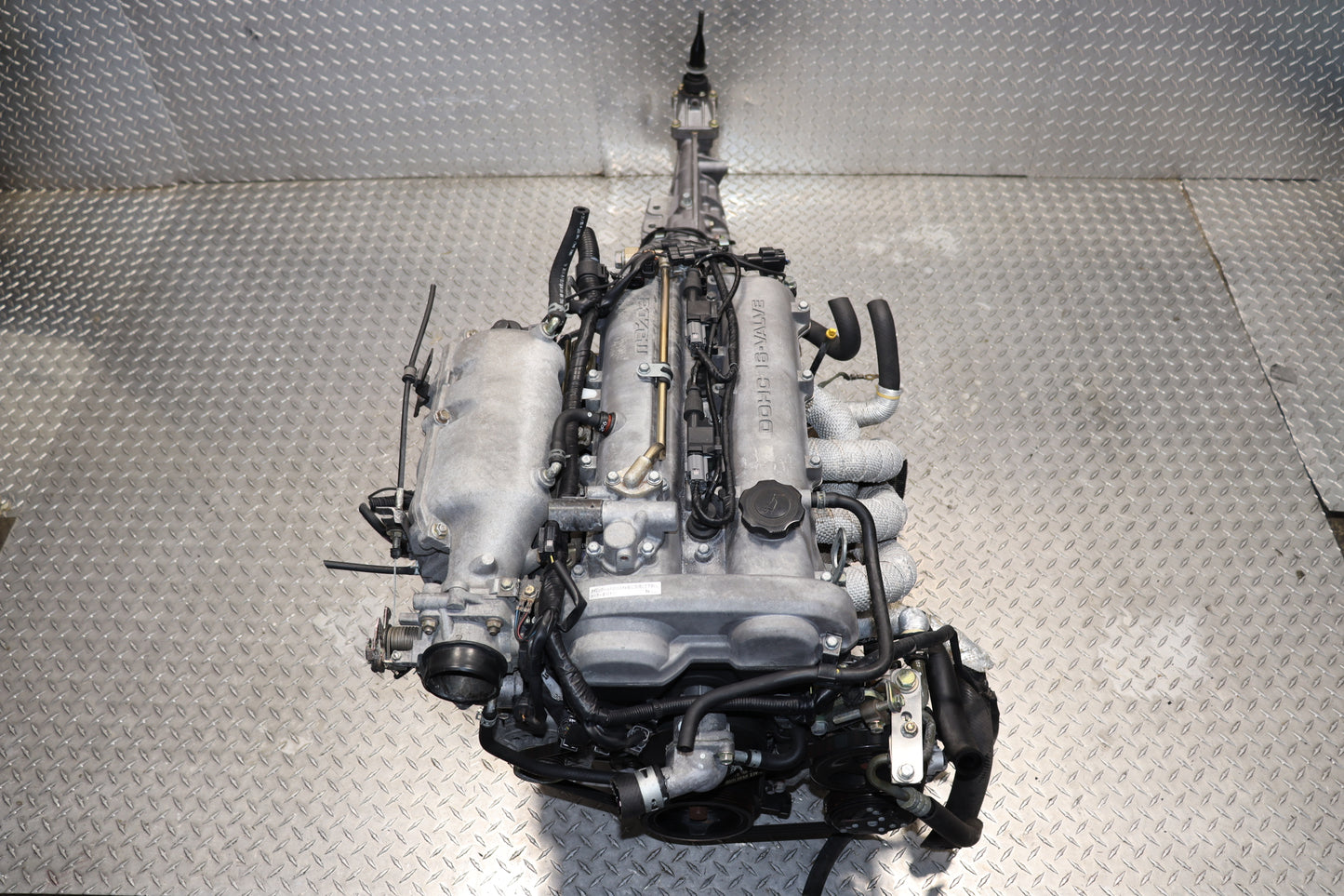JDM 2001 2002 2003 2004 2005 MAZDA MIATA ENGINE WITH 6 SPEED MANUAL TRANSMISSION