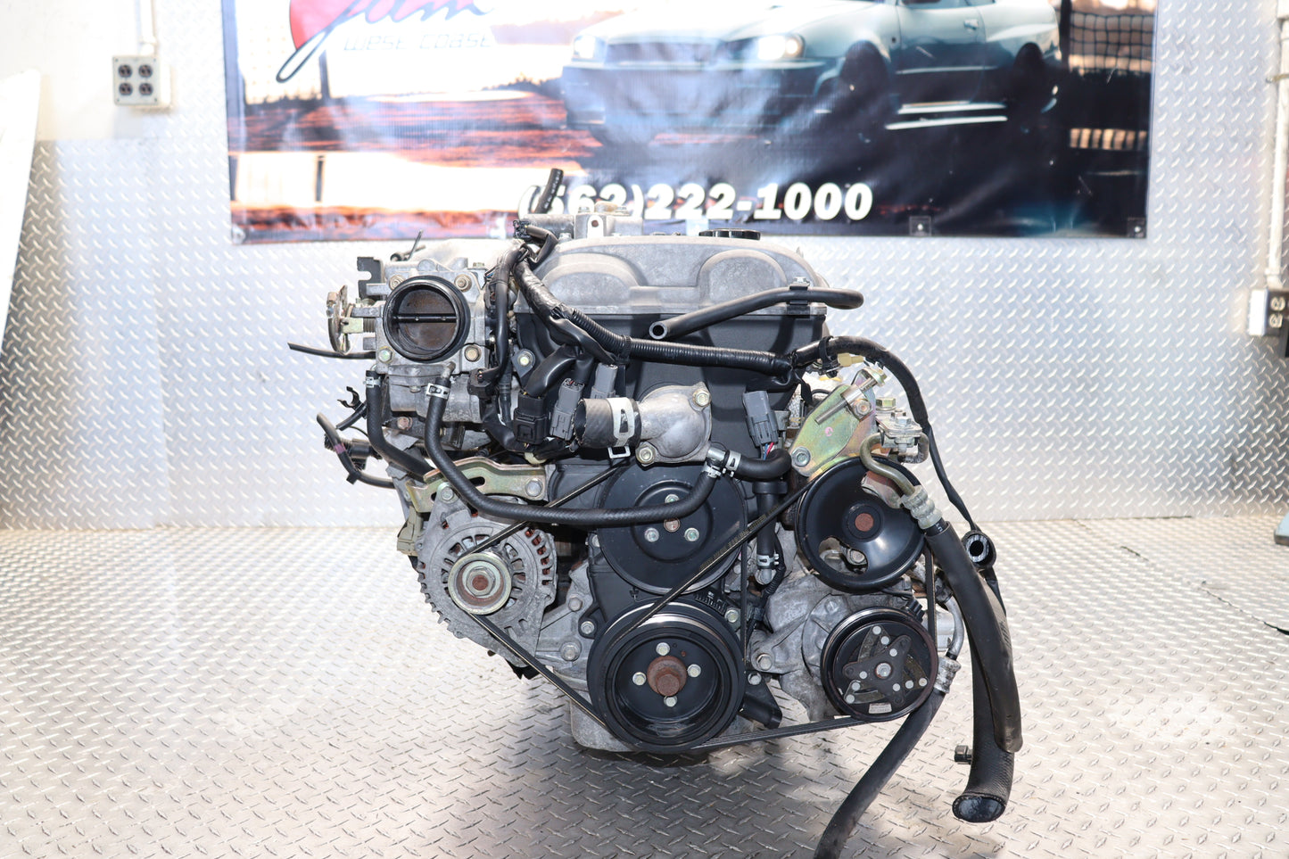 JDM 2001 2002 2003 2004 2005 MAZDA MIATA ENGINE WITH 6 SPEED MANUAL TRANSMISSION