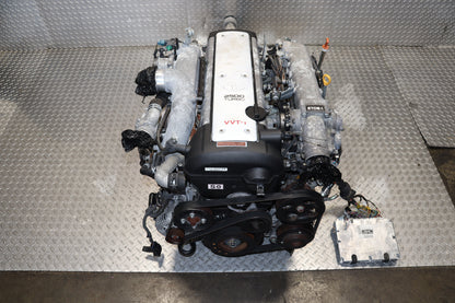 JDM 1JZ-GTE MOTOR TOYOTA SOARER MARK II VEROSSA 2.5L VVTI TURBO ENGINE W/ AT 1JZ