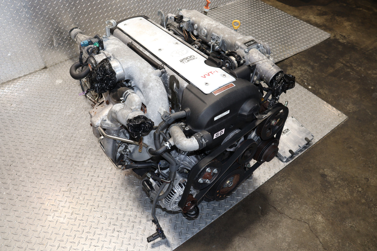 JDM 1JZ-GTE MOTOR TOYOTA SOARER MARK II VEROSSA 2.5L VVTI TURBO ENGINE W/ AT 1JZ