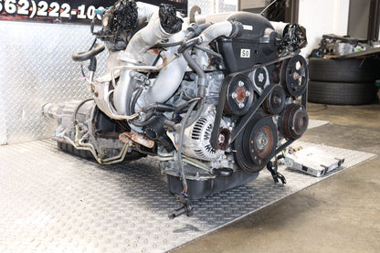JDM 1JZ-GTE MOTOR TOYOTA SOARER MARK II VEROSSA 2.5L VVTI TURBO ENGINE W/ AT 1JZ