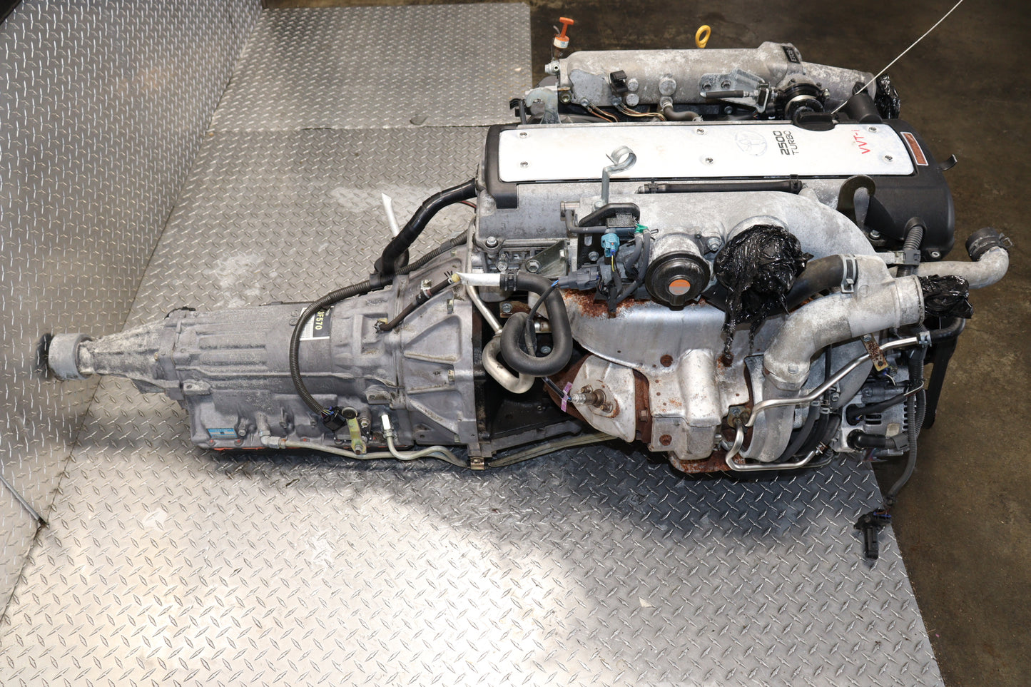 JDM 1JZ-GTE MOTOR TOYOTA SOARER MARK II VEROSSA 2.5L VVTI TURBO ENGINE W/ AT 1JZ