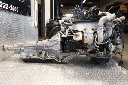 JDM 1JZ-GTE MOTOR TOYOTA SOARER MARK II VEROSSA 2.5L VVTI TURBO ENGINE W/ AT 1JZ