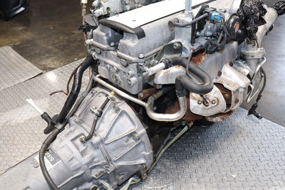 JDM 1JZ-GTE MOTOR TOYOTA SOARER MARK II VEROSSA 2.5L VVTI TURBO ENGINE W/ AT 1JZ