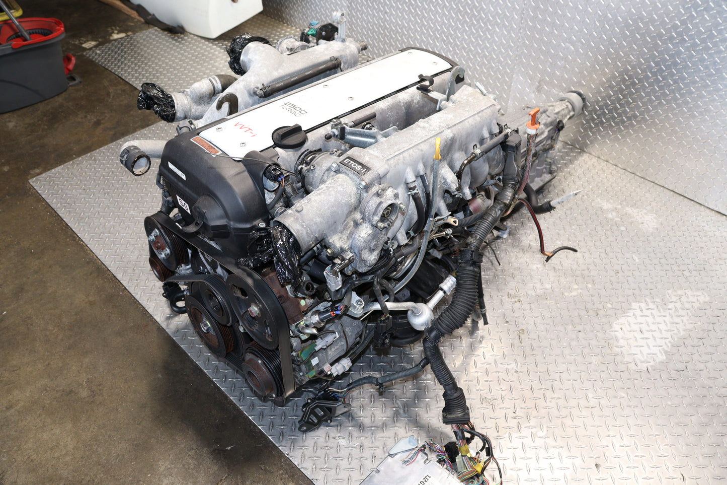 JDM 1JZ-GTE MOTOR TOYOTA SOARER MARK II VEROSSA 2.5L VVTI TURBO ENGINE W/ AT 1JZ