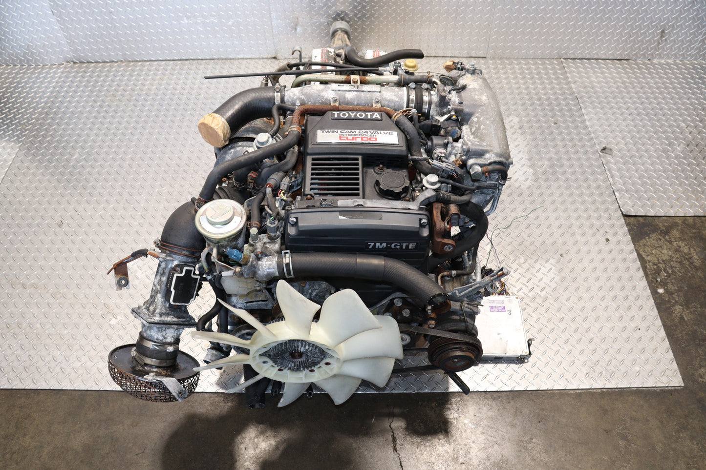 JDM 7M-GTE ENGINE 1987 TO 1992 TOYOTA SUPRA TURBO ENGINE INLINE 6 7MGTE