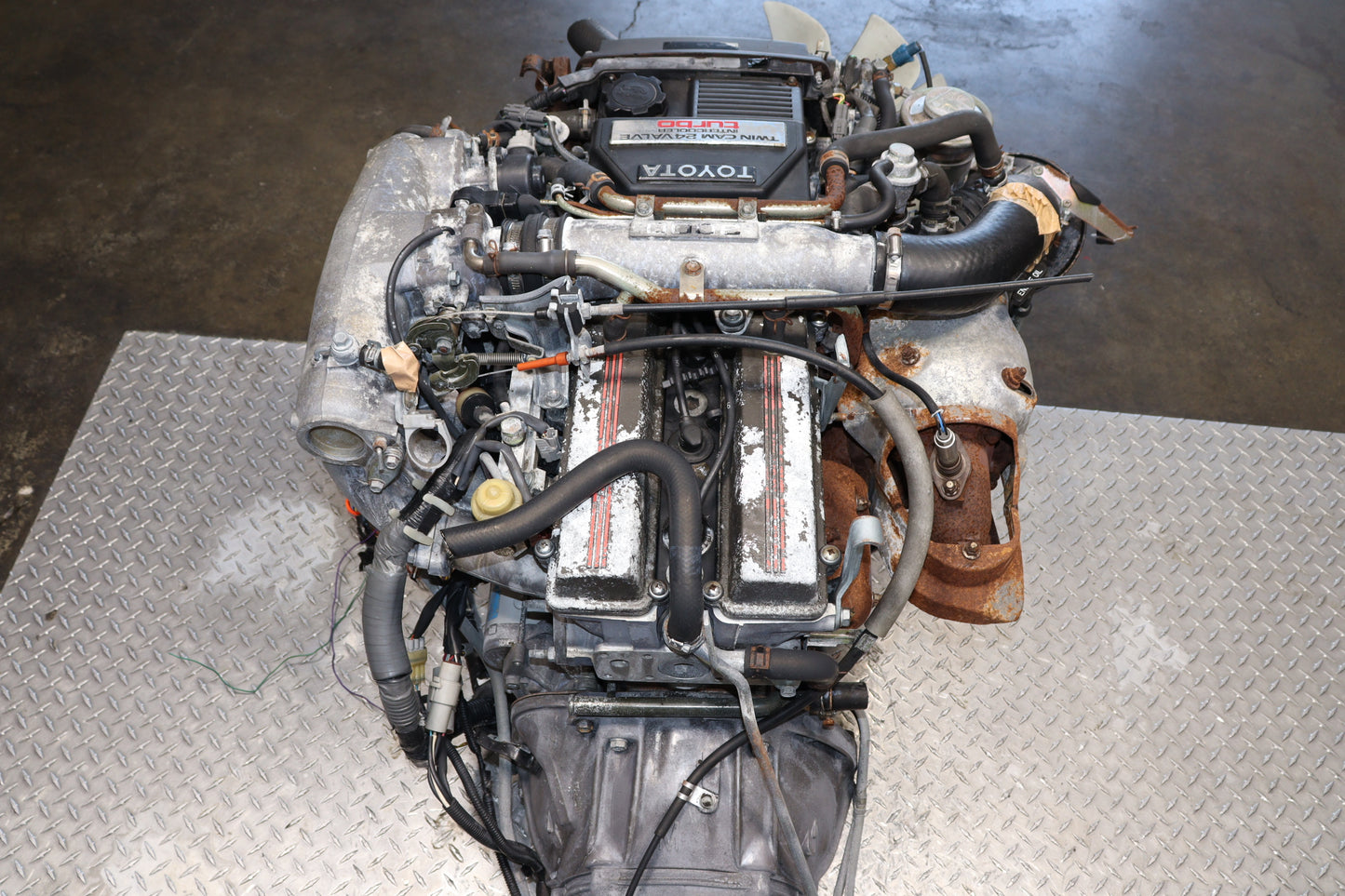 JDM 7M-GTE ENGINE 1987 TO 1992 TOYOTA SUPRA TURBO ENGINE INLINE 6 7MGTE