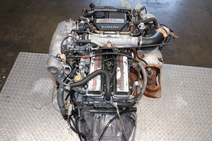 JDM 7M-GTE ENGINE 1987 TO 1992 TOYOTA SUPRA TURBO ENGINE INLINE 6 7MGTE