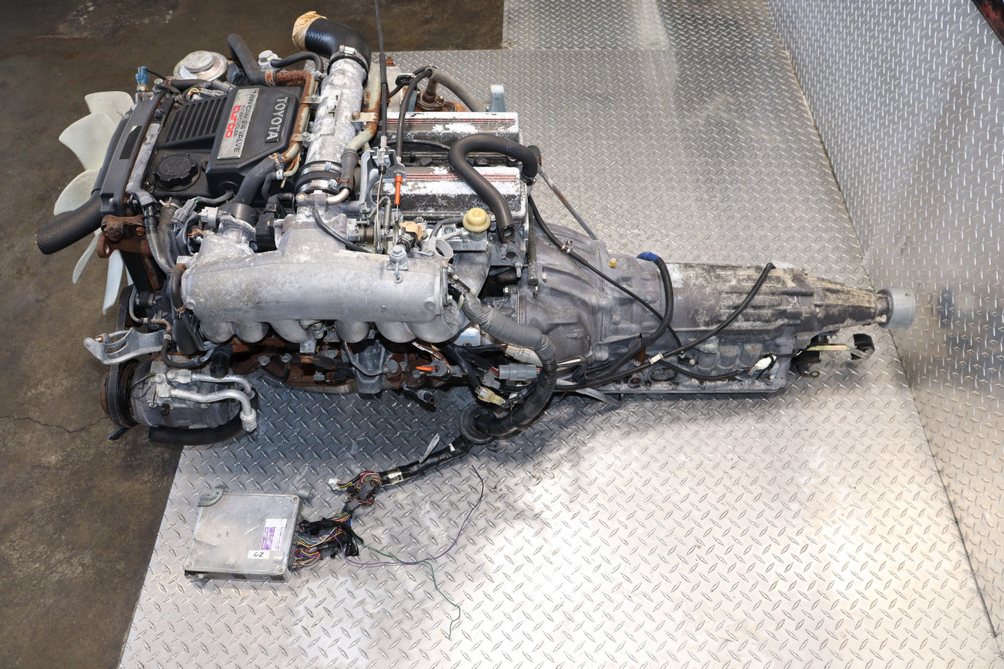 JDM 7M-GTE ENGINE 1987 TO 1992 TOYOTA SUPRA TURBO ENGINE INLINE 6 7MGTE