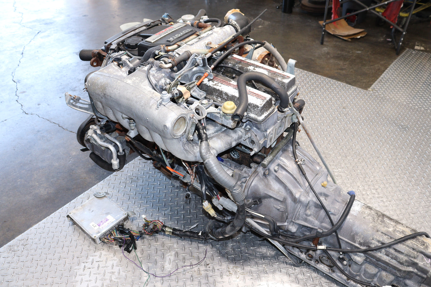 JDM 7M-GTE ENGINE 1987 TO 1992 TOYOTA SUPRA TURBO ENGINE INLINE 6 7MGTE