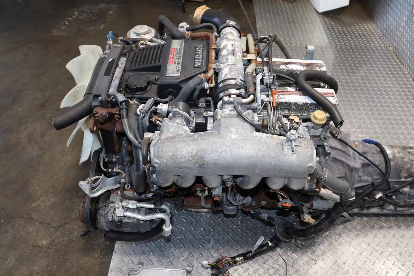 JDM 7M-GTE ENGINE 1987 TO 1992 TOYOTA SUPRA TURBO ENGINE INLINE 6 7MGTE