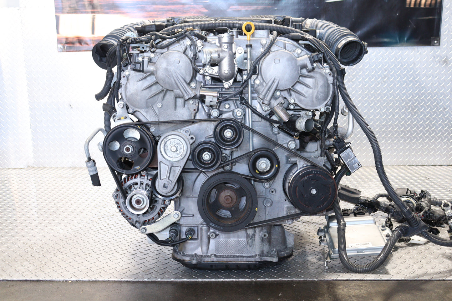 JDM VQ37VHR ENGINE 2008 - 2013 NISSAN 370Z INFINITI G37 6 SPEED MANUAL TRANSMISSION