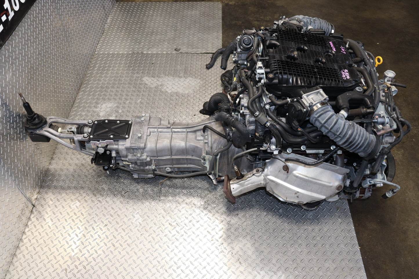 JDM VQ37VHR ENGINE 2008 - 2013 NISSAN 370Z INFINITI G37 6 SPEED MANUAL TRANSMISSION