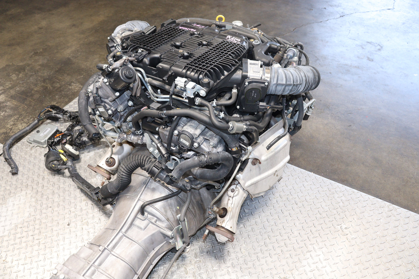 JDM VQ37VHR ENGINE 2008 - 2013 NISSAN 370Z INFINITI G37 6 SPEED MANUAL TRANSMISSION