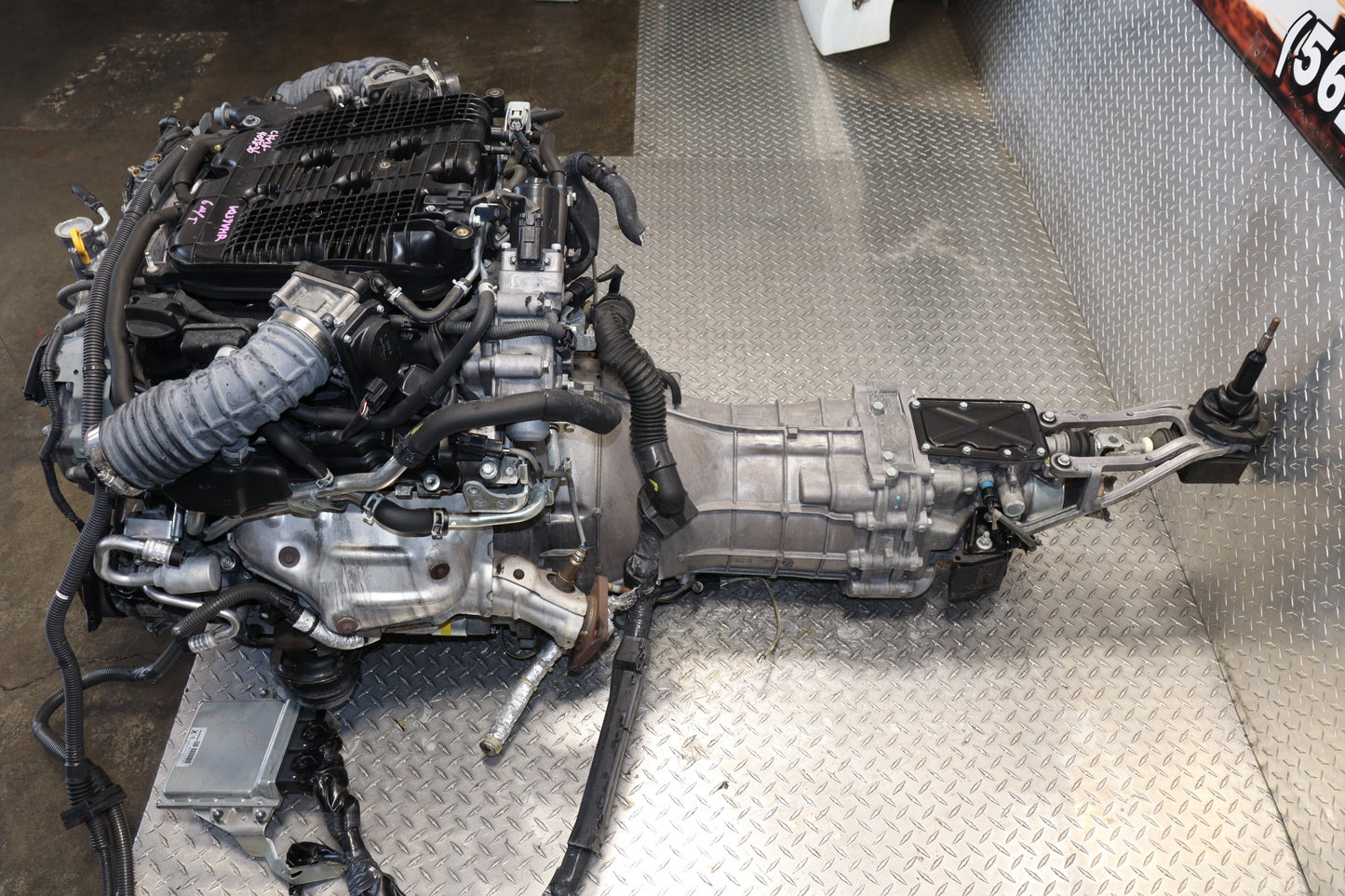 JDM VQ37VHR ENGINE 2008 - 2013 NISSAN 370Z INFINITI G37 6 SPEED MANUAL TRANSMISSION