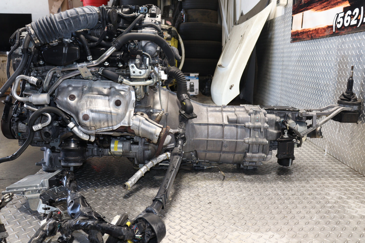 JDM VQ37VHR ENGINE 2008 - 2013 NISSAN 370Z INFINITI G37 6 SPEED MANUAL TRANSMISSION