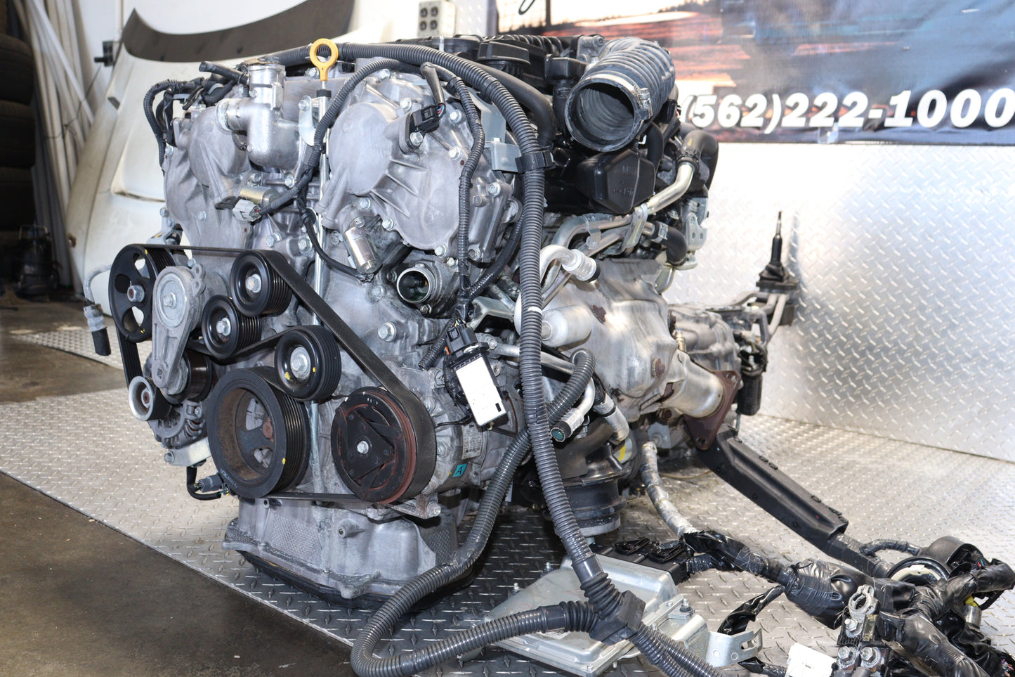 JDM VQ37VHR ENGINE 2008 - 2013 NISSAN 370Z INFINITI G37 6 SPEED MANUAL TRANSMISSION