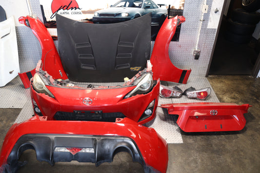 JDM 2013 - 2016 SCION TOYOTA FRS COMPLETE FRONT END NOSE CUT TOYOSHIMA HOOD
