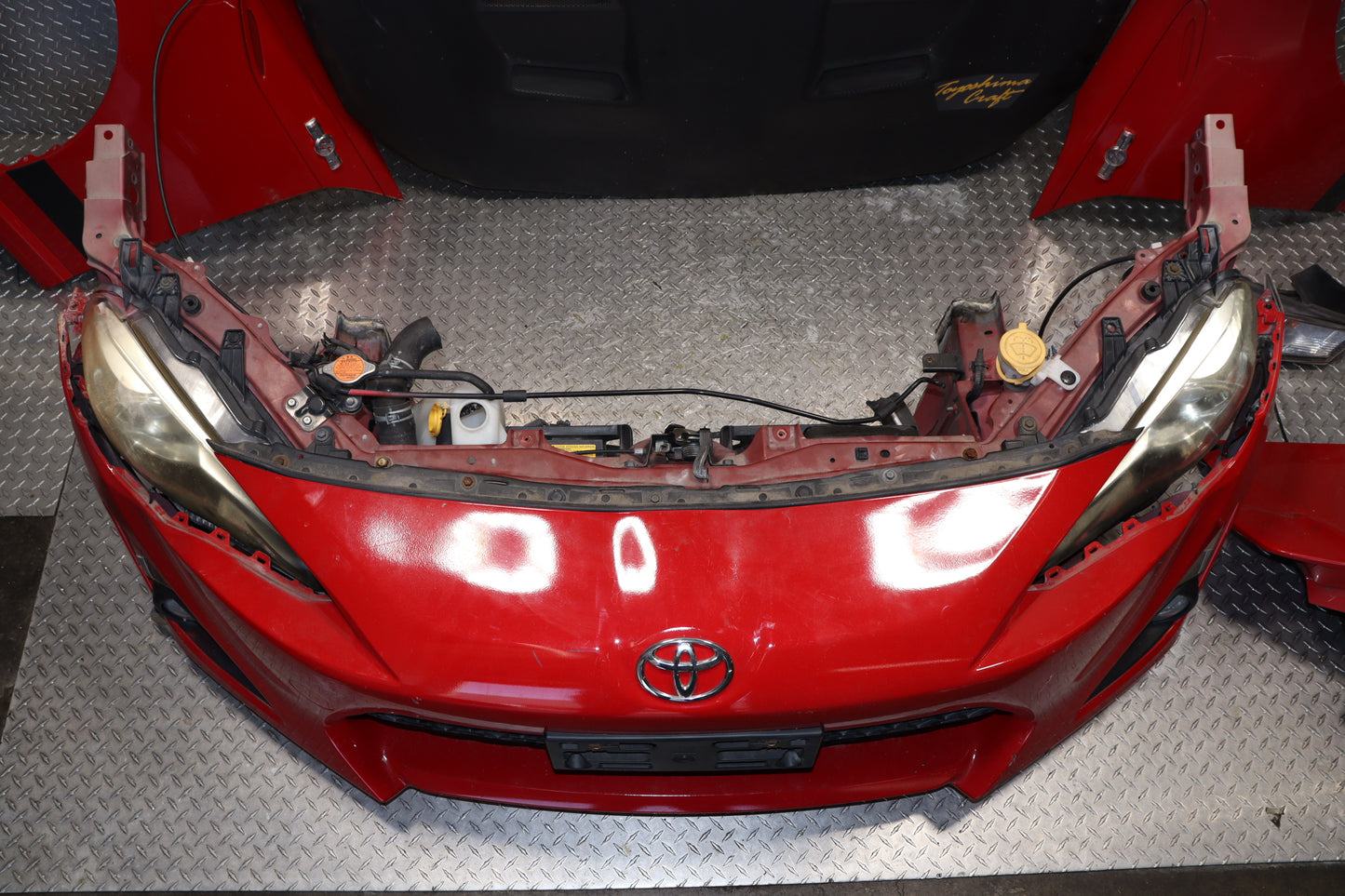 JDM 2013 - 2016 SCION TOYOTA FRS COMPLETE FRONT END NOSE CUT TOYOSHIMA HOOD
