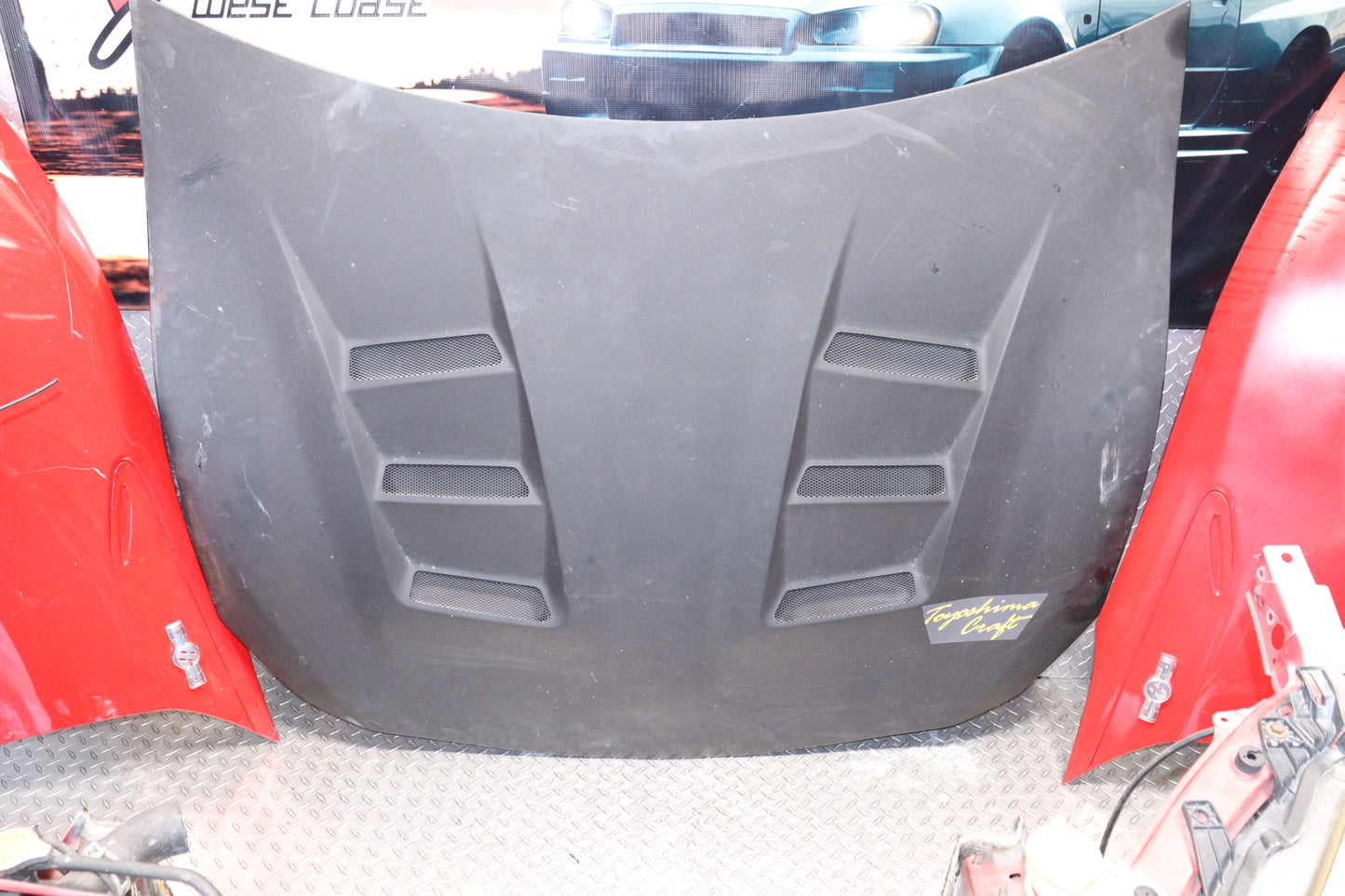 JDM 2013 - 2016 SCION TOYOTA FRS COMPLETE FRONT END NOSE CUT TOYOSHIMA HOOD