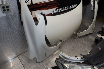 JDM HONDA CIVIC FD1 FD2 FD3 ACURA CSX FRONT NOSE CUT AND REAR END CONVERSION SWAP WHITE