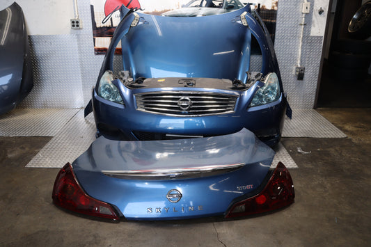 JDM 2010 - 2015 NISSAN SKYLINE V36 INFINITI G37 COMPLETE FRONT END NOSE CUT