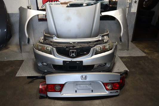 JDM 2004 - 2008 ACURA TSX HONDA ACCORD EURO R COMPLETE FRONT & REAR END SILVER