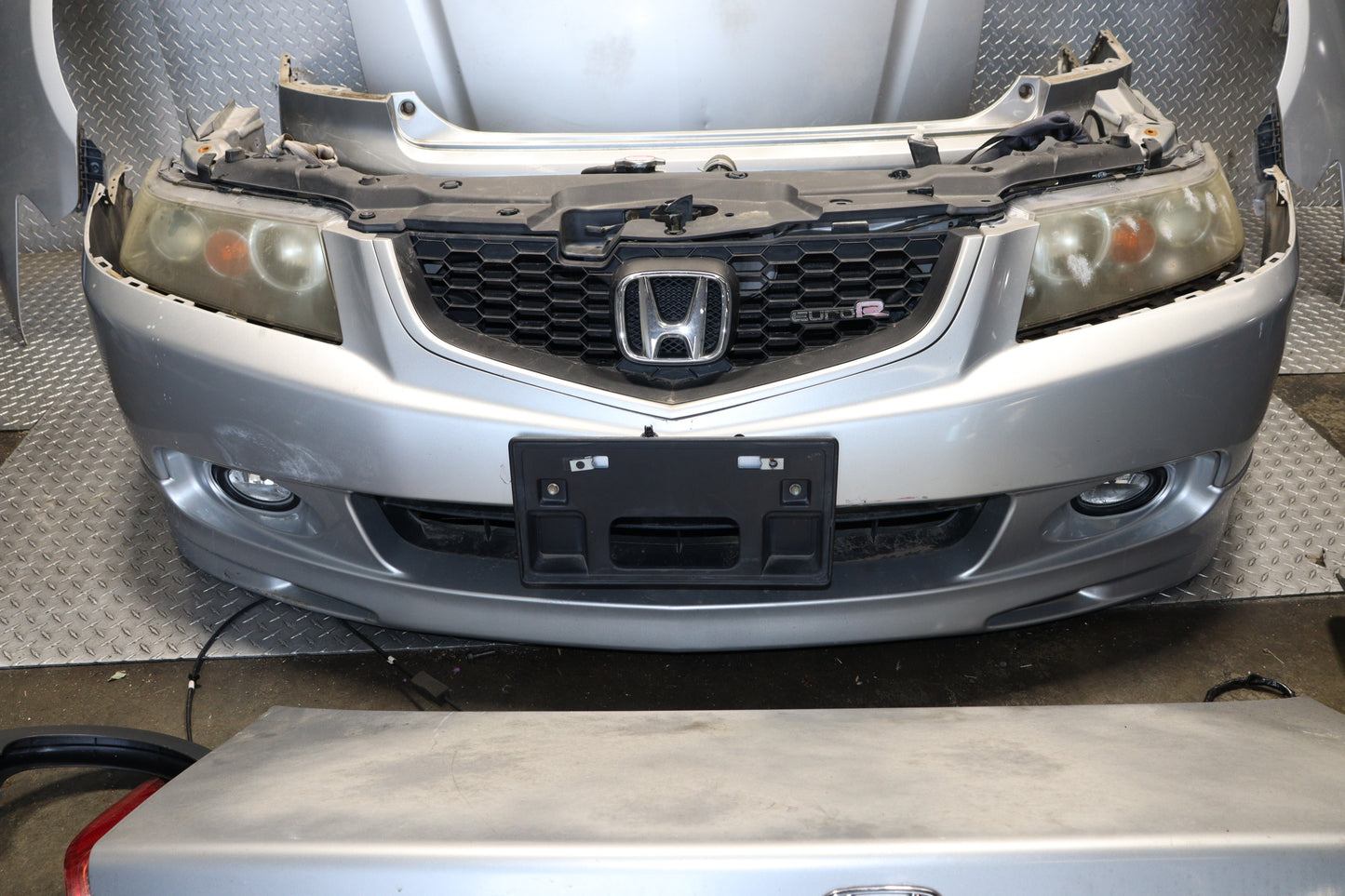 JDM 2004 - 2008 ACURA TSX HONDA ACCORD EURO R COMPLETE FRONT & REAR END SILVER