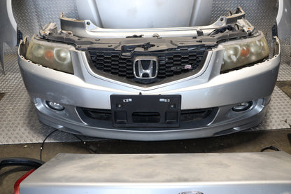 JDM 2004 - 2008 ACURA TSX HONDA ACCORD EURO R COMPLETE FRONT & REAR END SILVER