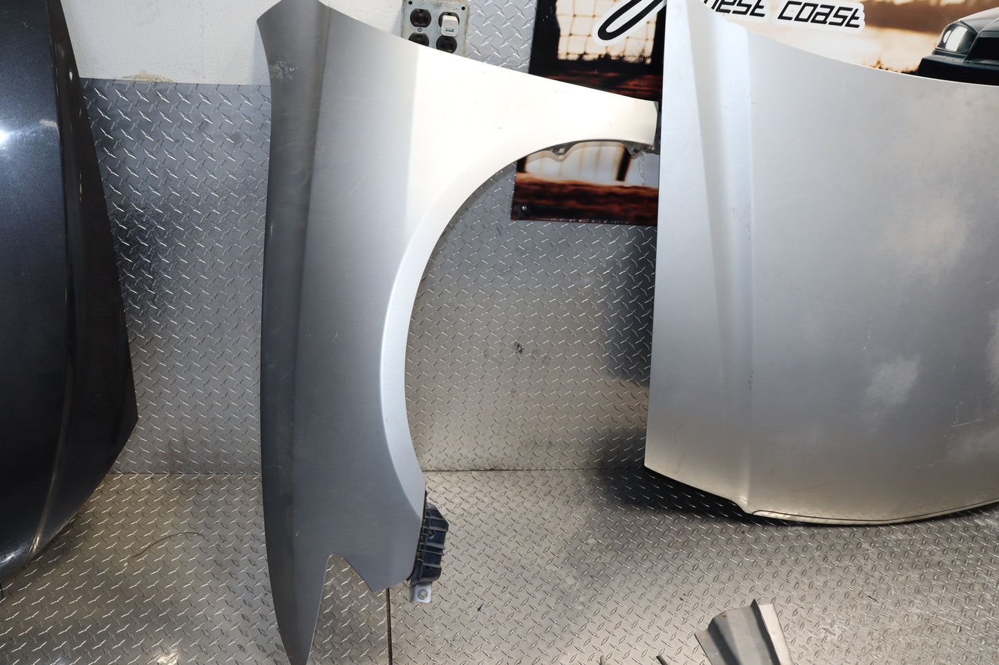 JDM 2004 - 2008 ACURA TSX HONDA ACCORD EURO R COMPLETE FRONT & REAR END SILVER