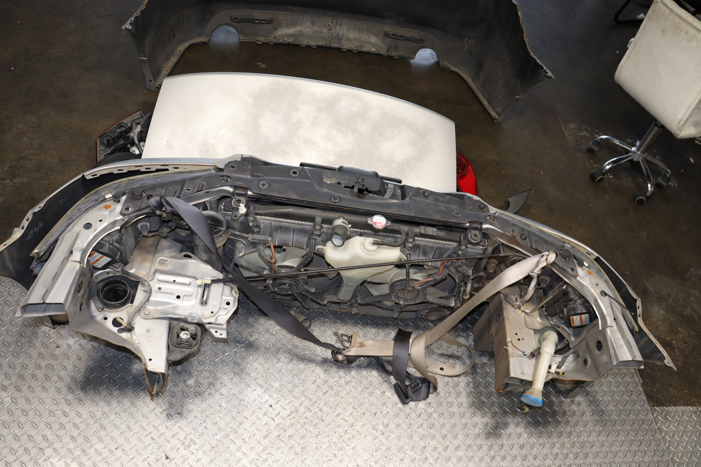 JDM 2004 - 2008 ACURA TSX HONDA ACCORD EURO R COMPLETE FRONT & REAR END SILVER