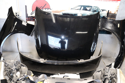 JDM 2010 - 2015 NISSAN SKYLINE V36 INFINITI G37 COMPLETE FRONT END NOSE CUT BLACK