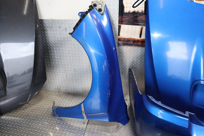 JDM 2008 - 2014 BLUE SUBARU IMPREZA WRX STI SEDAN GRB GVF COMPLETE FRONT END NOSE CUT ASSEMBLY